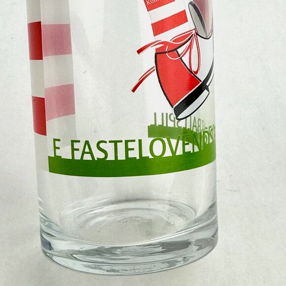 Koln Cologne Germany Festival Fastelovend Soccer Football Clown Glass Set of 2 - Picture 8 of 9